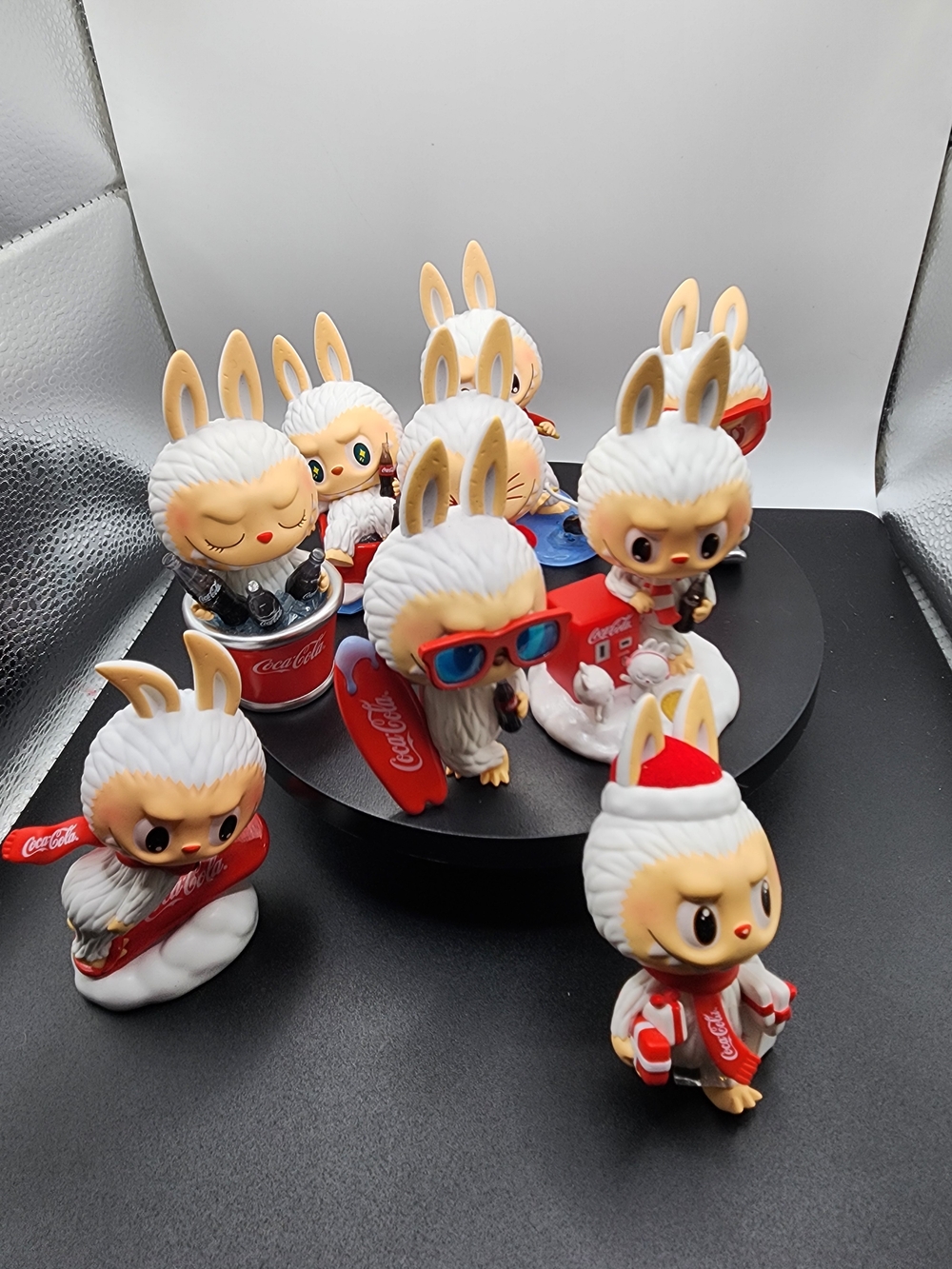 POP MART The Monsters Coca-Cola Series Lot of 9 - Labubu Confirmed Figures Set